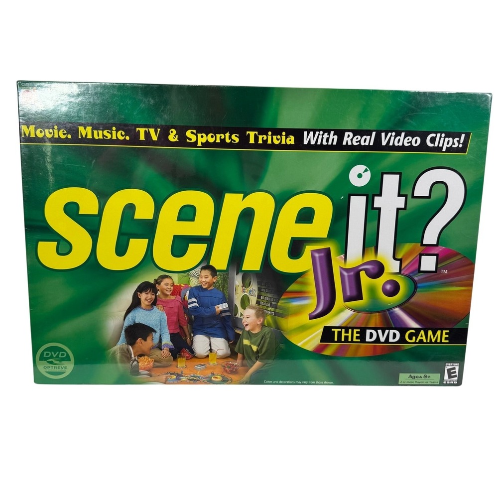 Jr. Scene It? - The DVD Game (2007 Edition) Sealed New